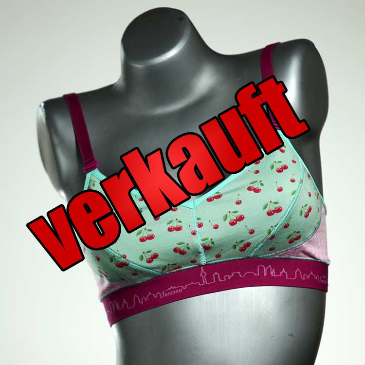 preiswerte bunte bequeme farbige BH, Büsternhalter aus Baumwolle, Damenunterwäsche