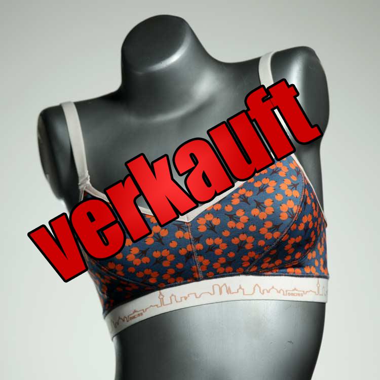gemusterte günstige preiswerte sexy BH, Büsternhalter aus Baumwolle, Damenunterwäsche