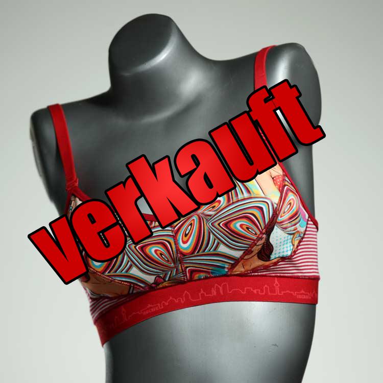 süße bequeme sexy gemusterte BH, Büsternhalter aus Baumwolle, Damenunterwäsche