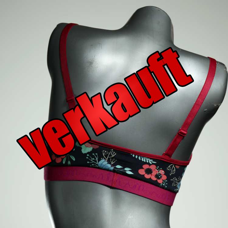 nachhaltige handgemachte bunte farbige BH, Büsternhalter aus Baumwolle, Damenunterwäsche