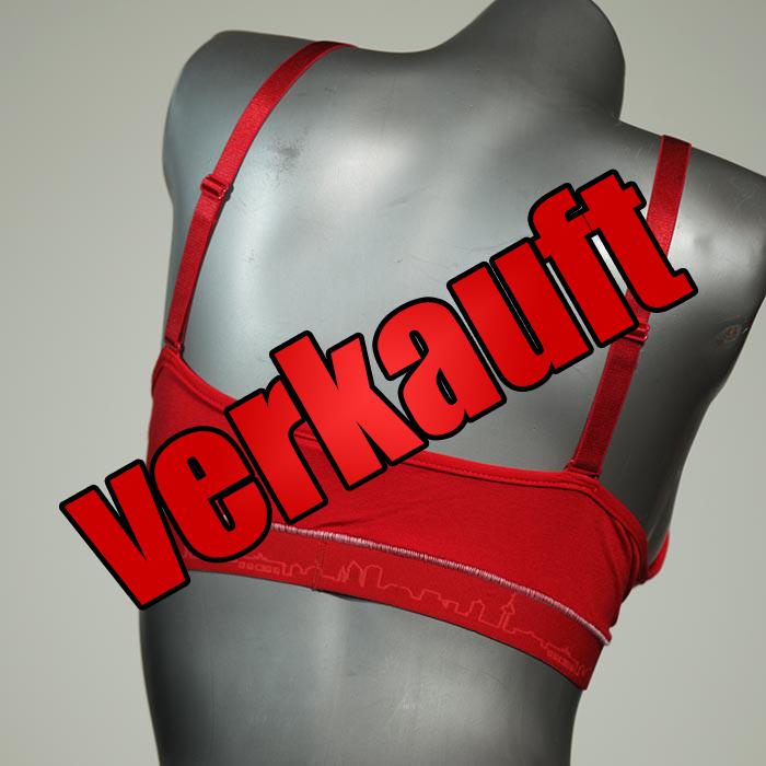 ökologische attraktive nachhaltige farbige BH, Büsternhalter aus Baumwolle, Damenunterwäsche