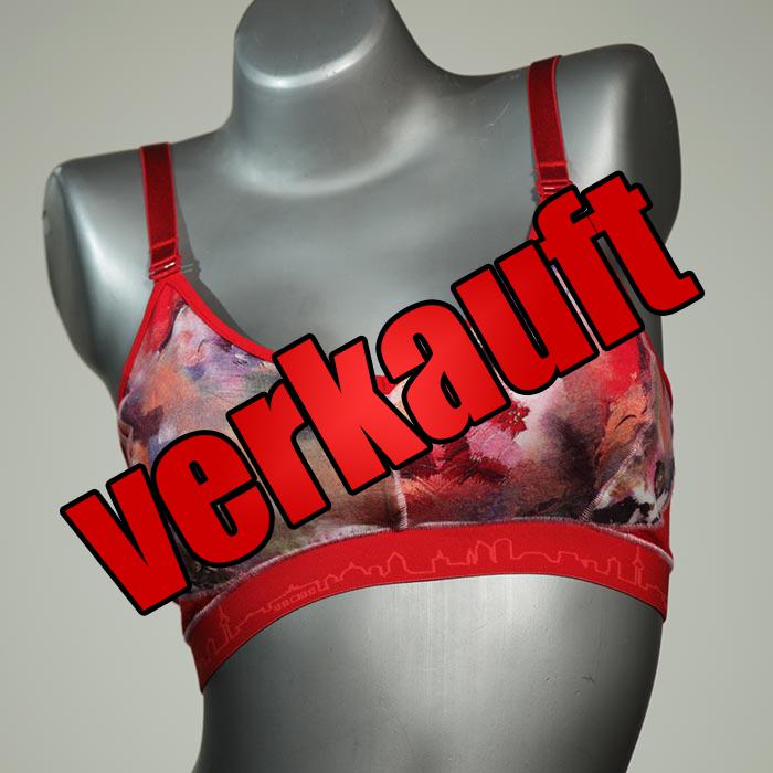 ökologische attraktive nachhaltige farbige BH, Büsternhalter aus Baumwolle, Damenunterwäsche