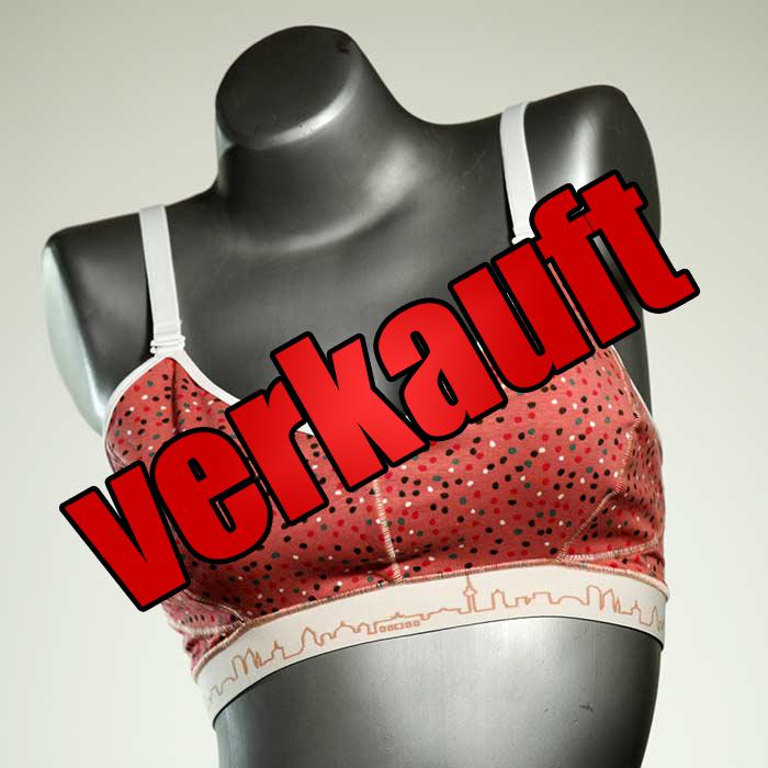 ökologische nachhaltige günstige farbige BH, Büsternhalter aus Baumwolle, Damenunterwäsche