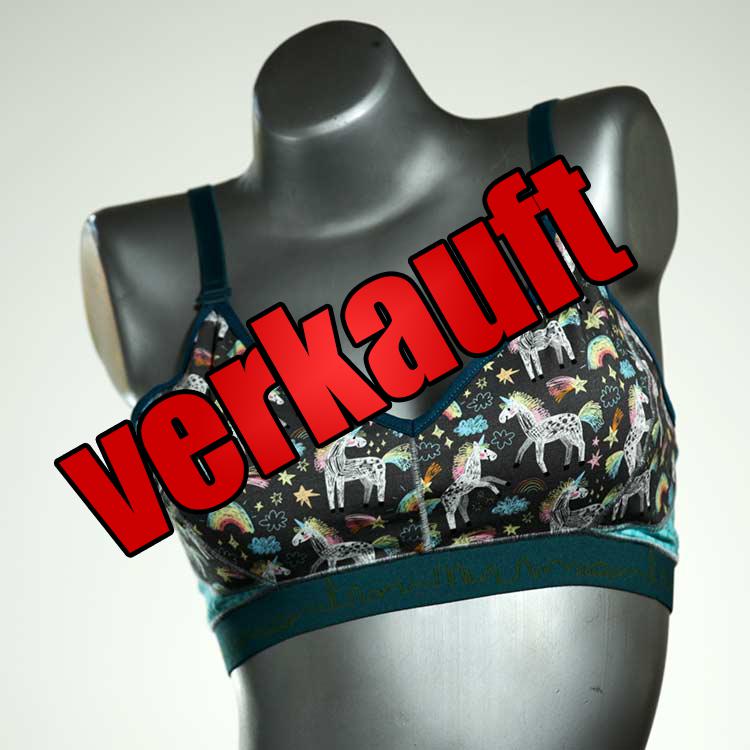 bequeme attraktive bunte schöne BH, Büsternhalter aus Baumwolle, Damenunterwäsche