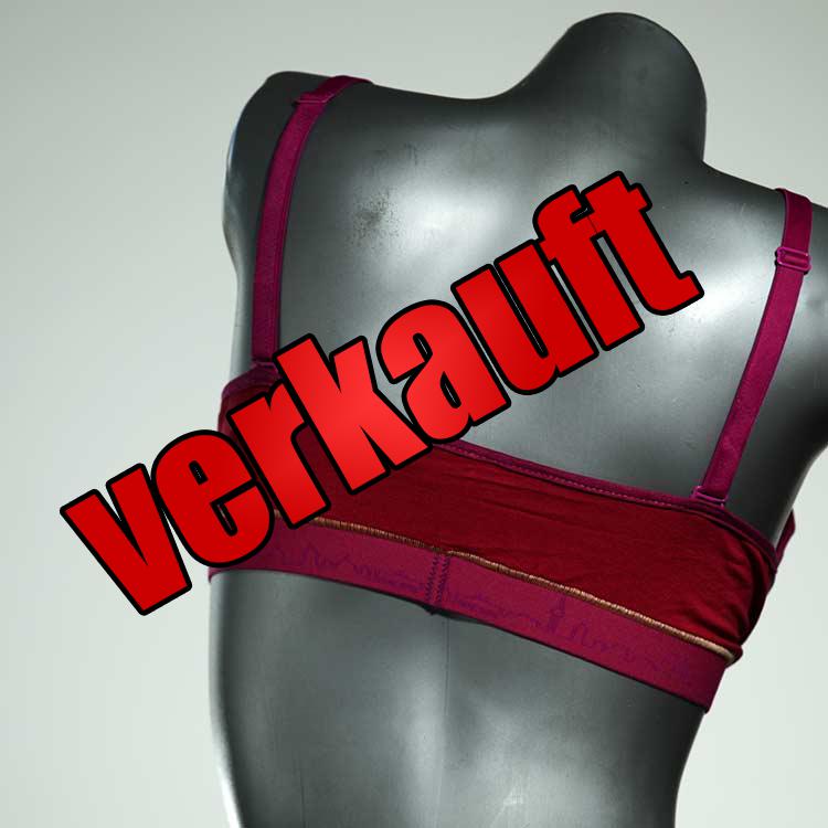 gemusterte bequeme attraktive sexy BH, Büsternhalter aus Baumwolle, Damenunterwäsche