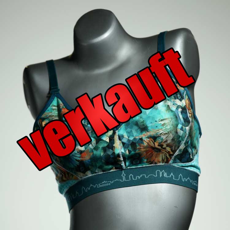 ökologische nachhaltige bequeme farbige BH, Büsternhalter aus Baumwolle, Damenunterwäsche