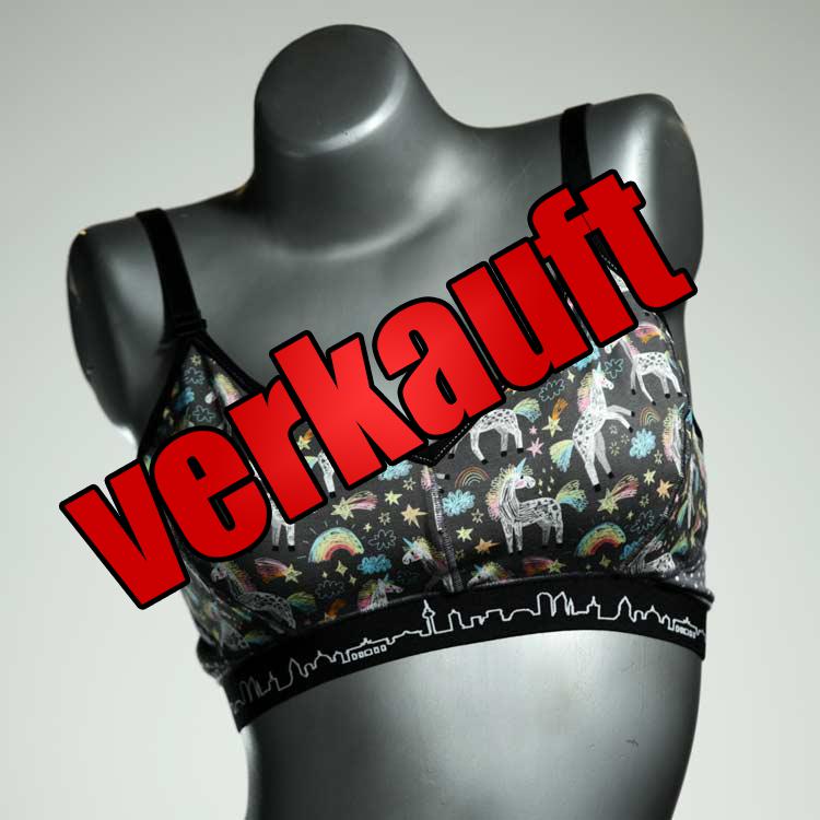 bequeme nachhaltige farbige sexy BH, Büsternhalter aus Baumwolle, Damenunterwäsche