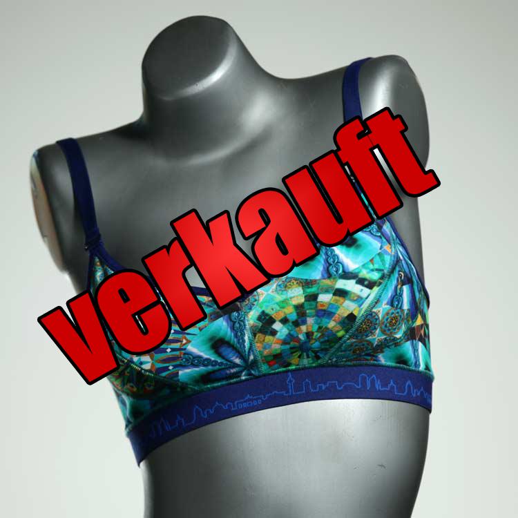nachhaltige attraktive bunte sexy BH, Büsternhalter aus Baumwolle, Damenunterwäsche