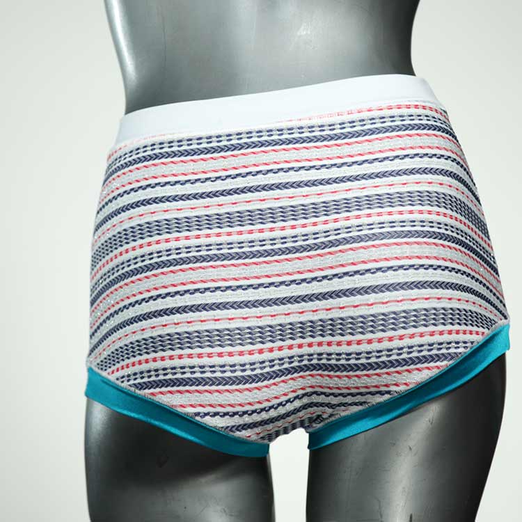 attraktive ökologische farbige handgemachte Bade-Highwaist, Bademode für Damen