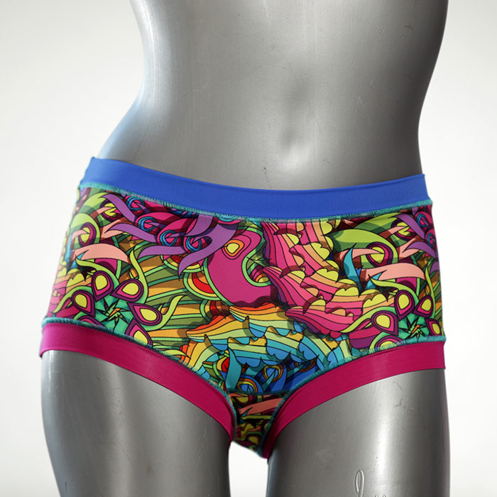 günstige farbige ökologische nachhaltige Bikini Hose, sportliche Bademode für Damen thumbnail