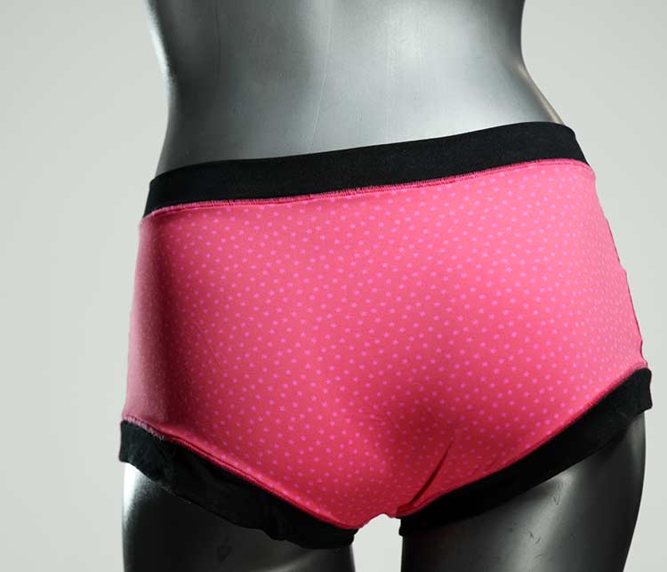 gemusterte bequeme bunte nachhaltige Bikini Hose, sportliche Bademode für Damen