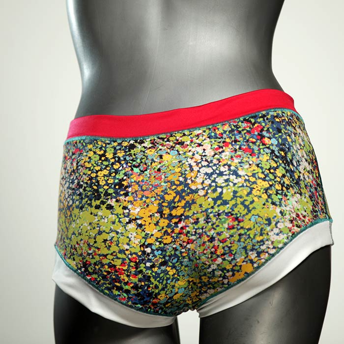 bunte farbige ökologische nachhaltige Bikini Hose, sportliche Bademode für Damen thumbnail
