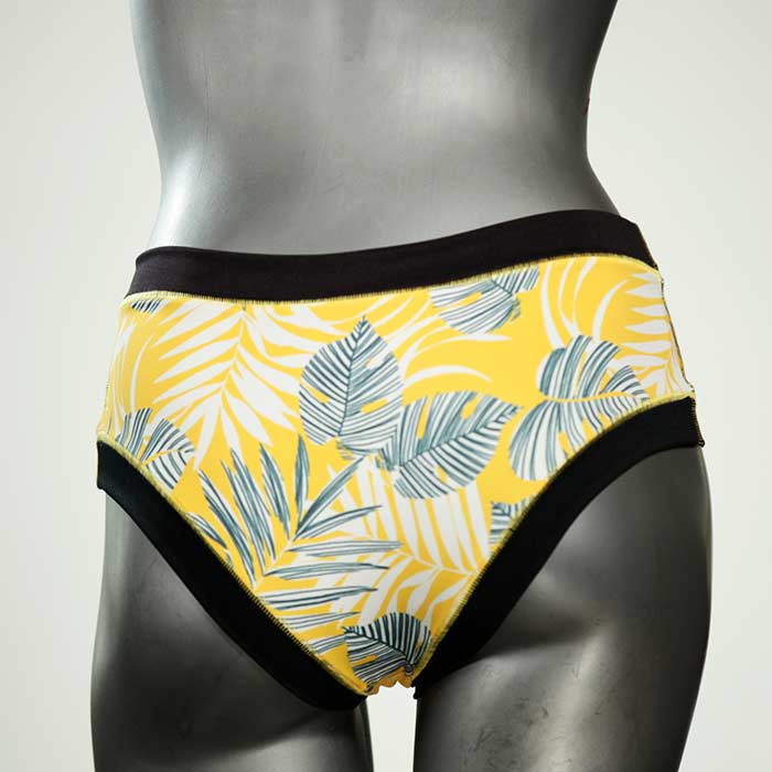 bunte preiswerte gemusterte schöne Bikini Hose, sportliche Bademode für Damen