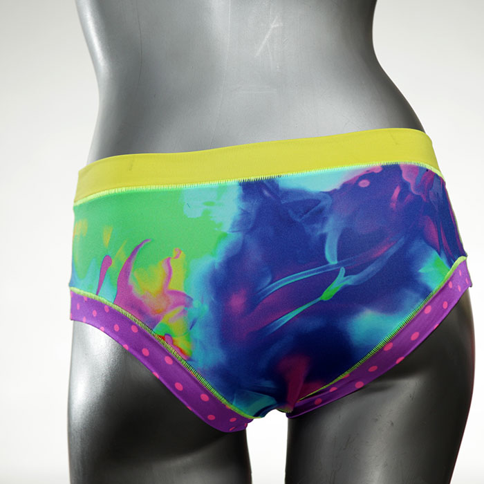 preiswerte ökologische attraktive bunte Bikini Hose, sportliche Bademode für Damen thumbnail