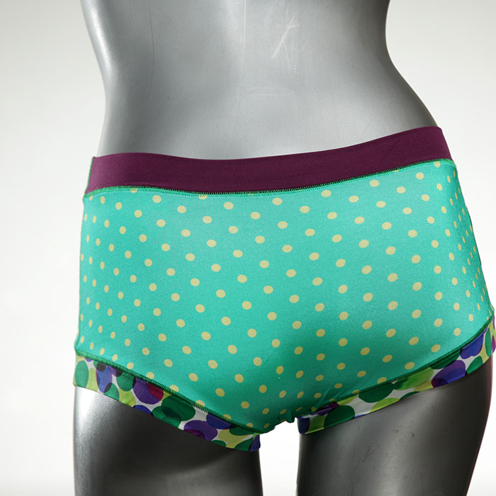 ökologische nachhaltige handgemachte bequeme Bikini Hose, sportliche Bademode für Damen thumbnail