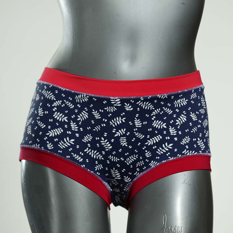 süße ökologische schöne gemusterte Bikini Hose, sportliche Bademode für Damen