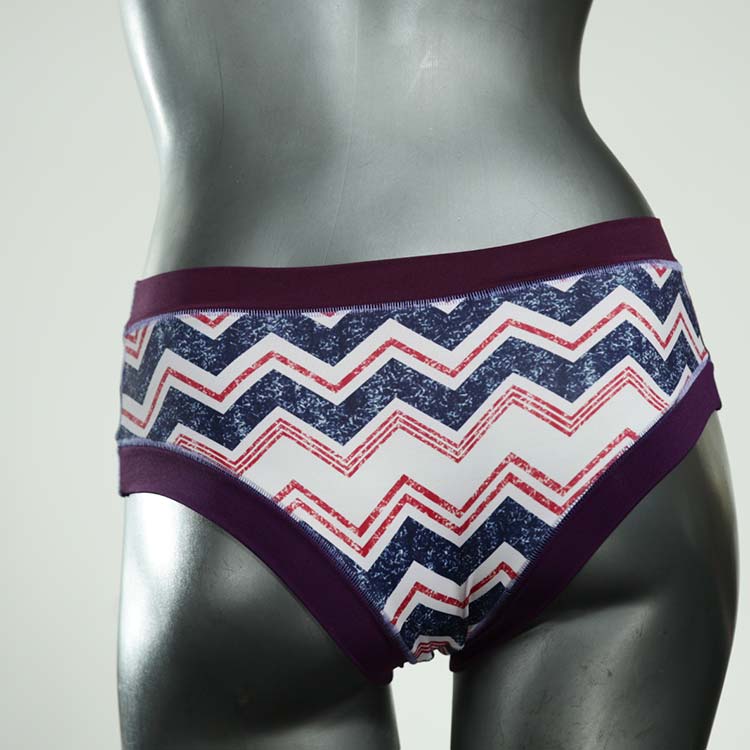 süße farbige gemusterte bunte Bikini Hose, sportliche Bademode für Damen