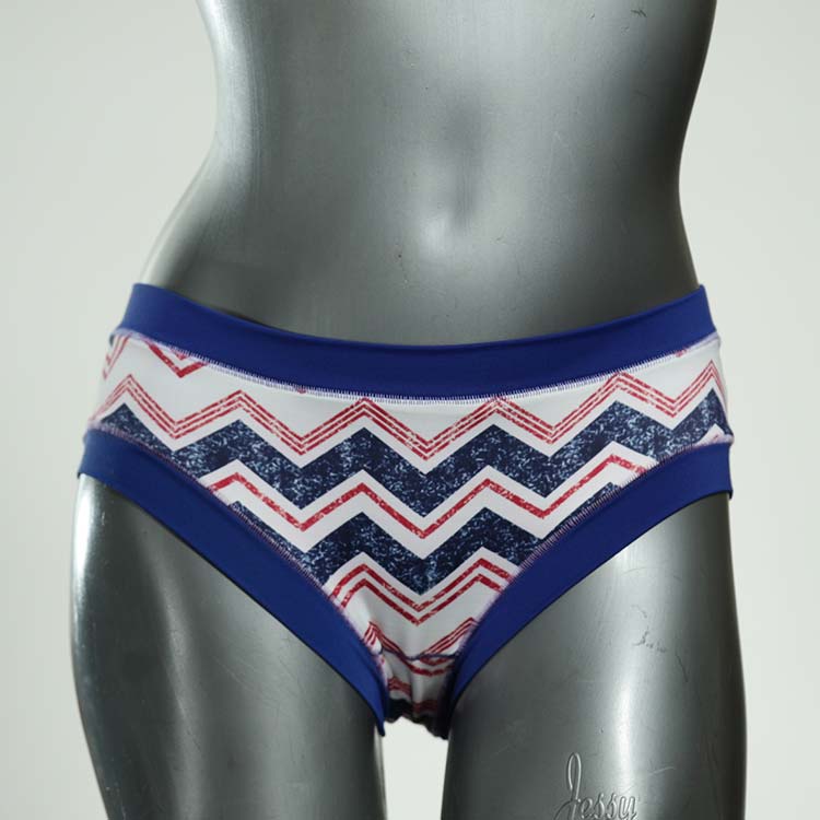 preiswerte schöne ökologische farbige Bikini Hose, sportliche Bademode für Damen