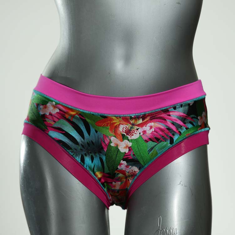 handgemachte schöne farbige attraktive Bikini Hose, sportliche Bademode für Damen thumbnail