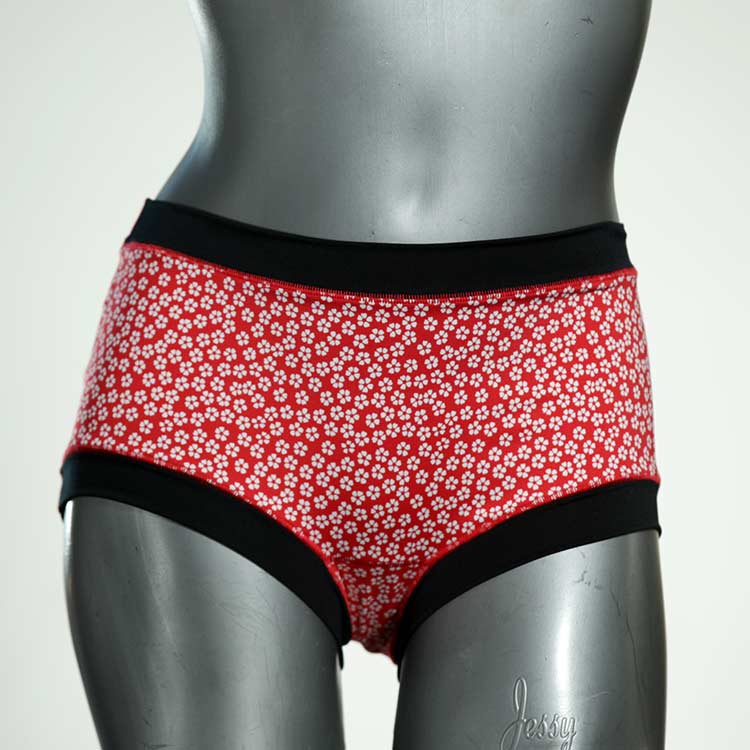 gemusterte farbige günstige sexy Bikini Hose, sportliche Bademode für Damen