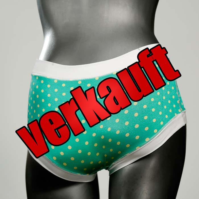 preiswerte gemusterte bequeme handgemachte Bikini Hose, sportliche Bademode für Damen