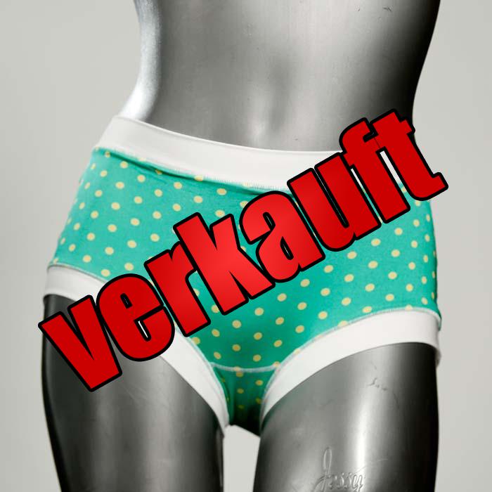 preiswerte gemusterte bequeme handgemachte Bikini Hose, sportliche Bademode für Damen