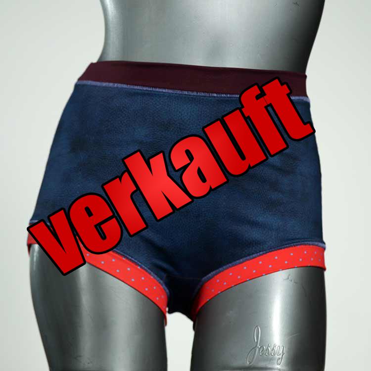 gemusterte attraktive farbige bequeme Bade-Highwaist, Bademode für Damen