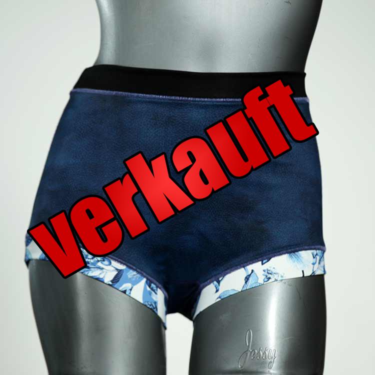 nachhaltige ökologische farbige gemusterte Bade-Highwaist, Bademode für Damen