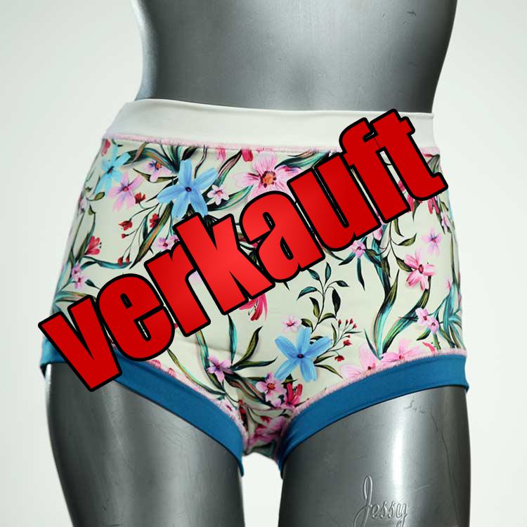 schöne farbige ökologische süße Bade-Highwaist, Bademode für Damen