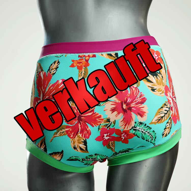 bunte attraktive ökologische schöne Bade-Highwaist, Bademode für Damen