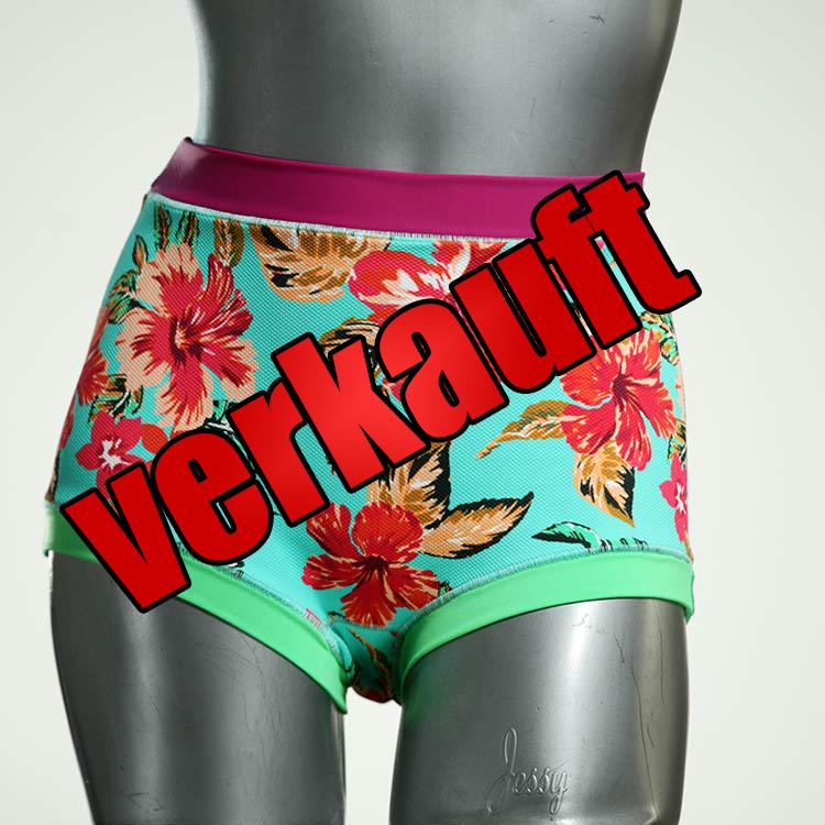 bunte attraktive ökologische schöne Bade-Highwaist, Bademode für Damen