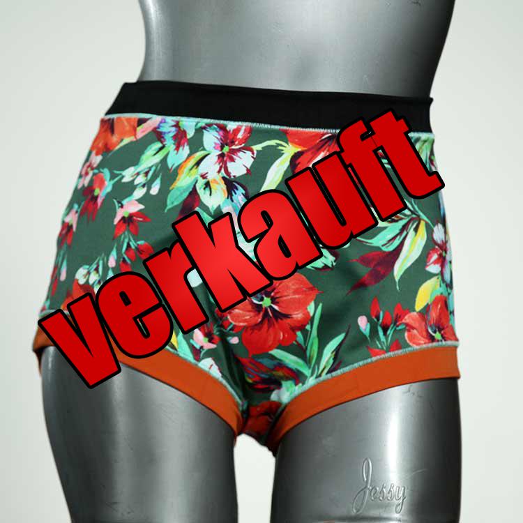 handgemachte attraktive farbige nachhaltige Bade-Highwaist, Bademode für Damen