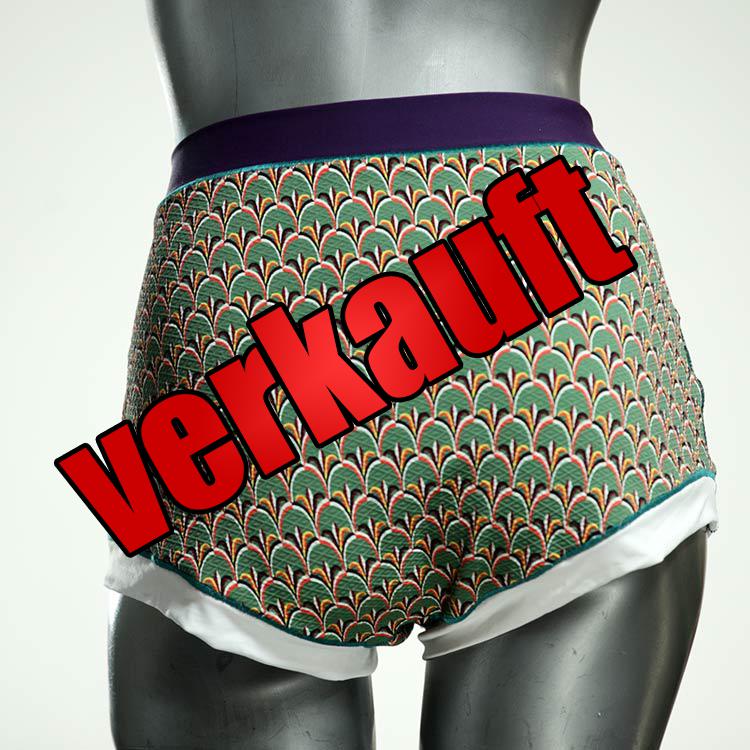 handgemachte nachhaltige farbige ökologische Bade-Highwaist, Bademode für Damen