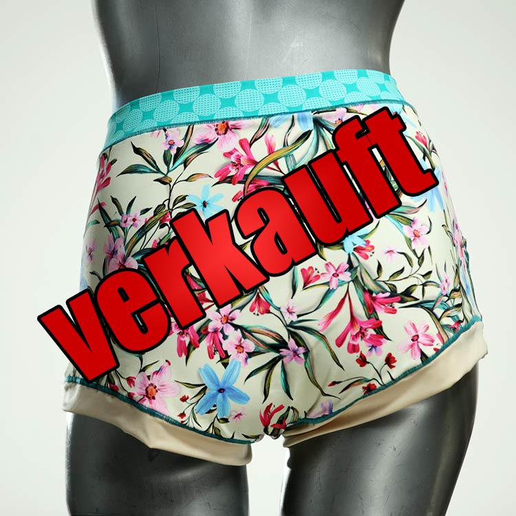günstige handgemachte farbige gemusterte Bade-Highwaist, Bademode für Damen