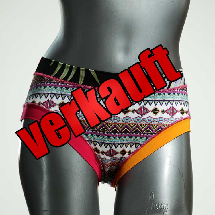 gemusterte sexy nachhaltige schöne Bikini Hose, sportliche Bademode für Damen