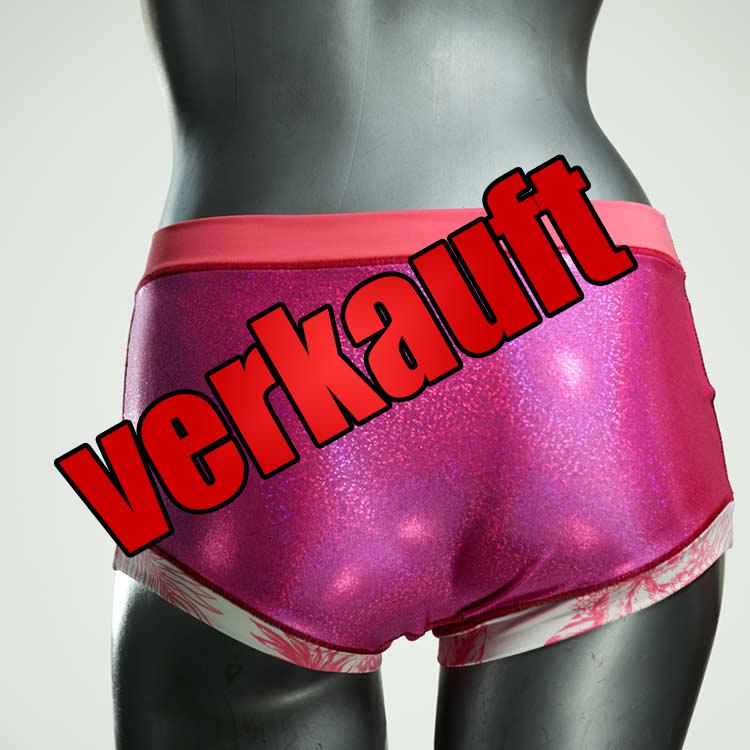 nachhaltige süße gemusterte preiswerte Bikini Hose, sportliche Bademode für Damen