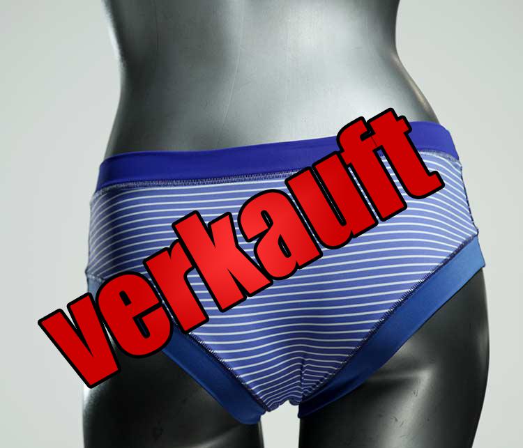 attraktive handgemachte süße gemusterte Bikini Hose, sportliche Bademode für Damen