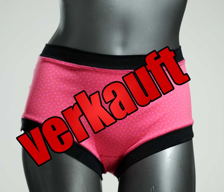 gemusterte bequeme bunte nachhaltige Bikini Hose, sportliche Bademode für Damen