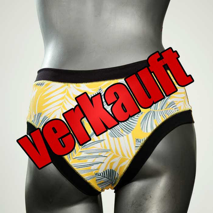 bunte preiswerte gemusterte schöne Bikini Hose, sportliche Bademode für Damen