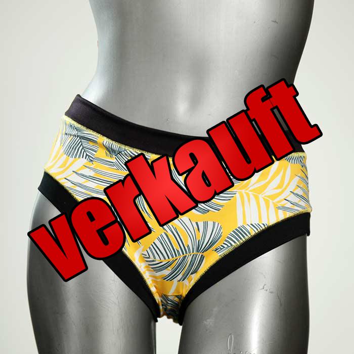 bunte preiswerte gemusterte schöne Bikini Hose, sportliche Bademode für Damen