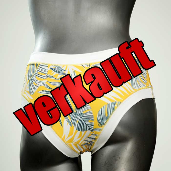 preiswerte bequeme gemusterte sexy Bikini Hose, sportliche Bademode für Damen