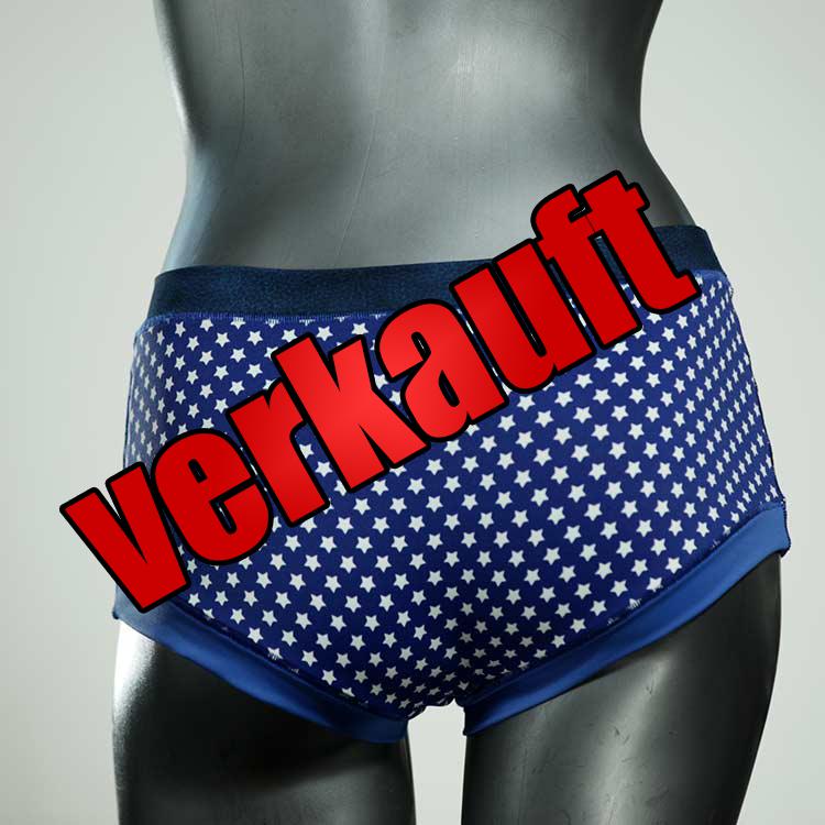 ökologische handgemachte bequeme schöne Bikini Hose, sportliche Bademode für Damen
