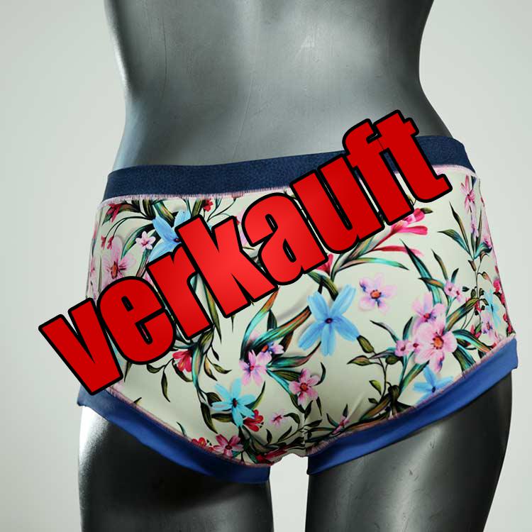 attraktive bunte preiswerte ökologische Bikini Hose, sportliche Bademode für Damen