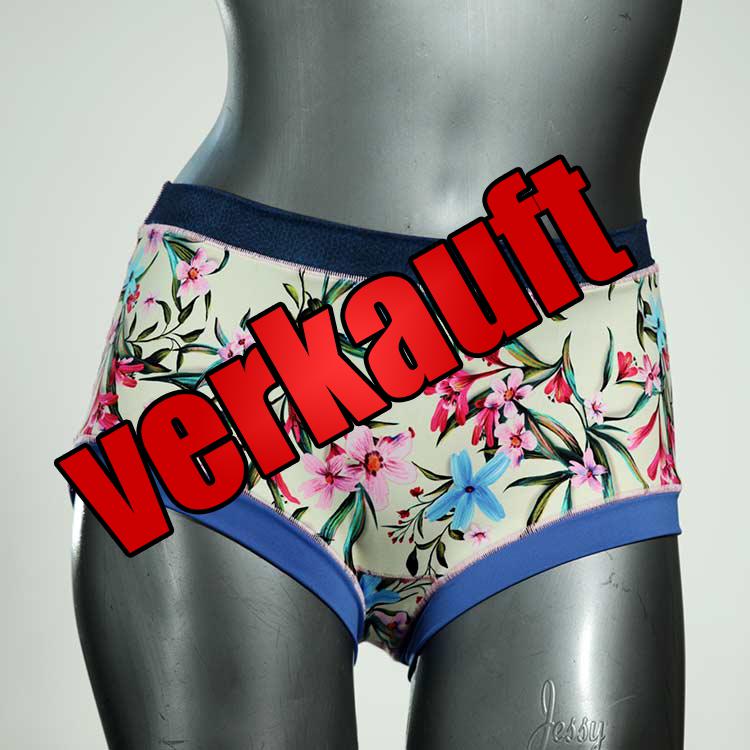 attraktive bunte preiswerte ökologische Bikini Hose, sportliche Bademode für Damen