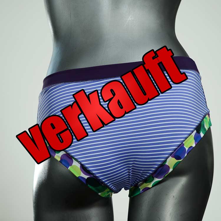 günstige nachhaltige ökologische farbige Bikini Hose, sportliche Bademode für Damen