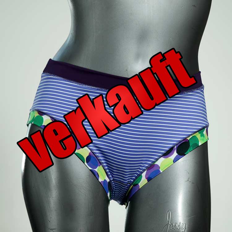 günstige nachhaltige ökologische farbige Bikini Hose, sportliche Bademode für Damen