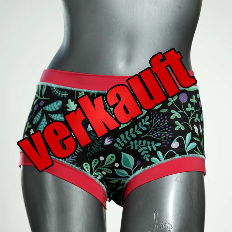 sexy schöne gemusterte farbige Bikini Hose, sportliche Bademode für Damen