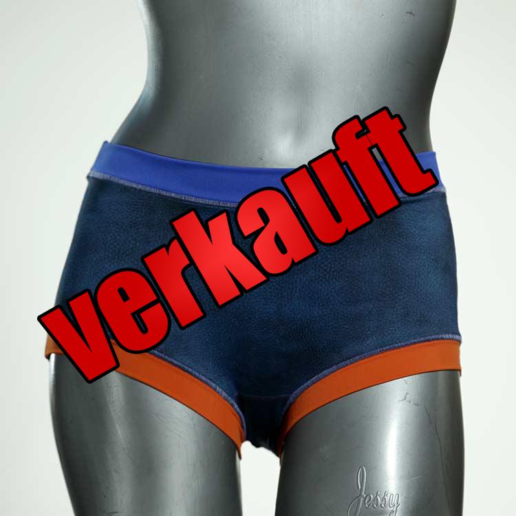 nachhaltige ökologische schöne bunte Bikini Hose, sportliche Bademode für Damen