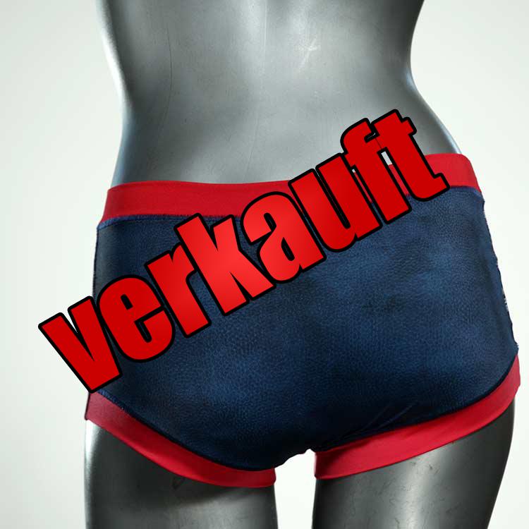 attraktive schöne ökologische gemusterte Bikini Hose, sportliche Bademode für Damen