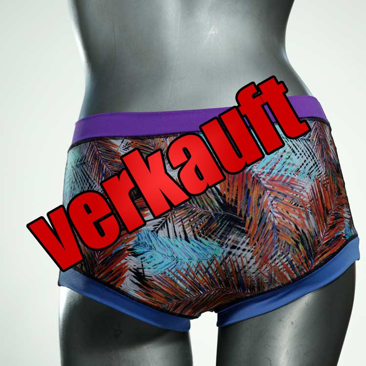 schöne sexy bequeme handgemachte Bikini Hose, sportliche Bademode für Damen